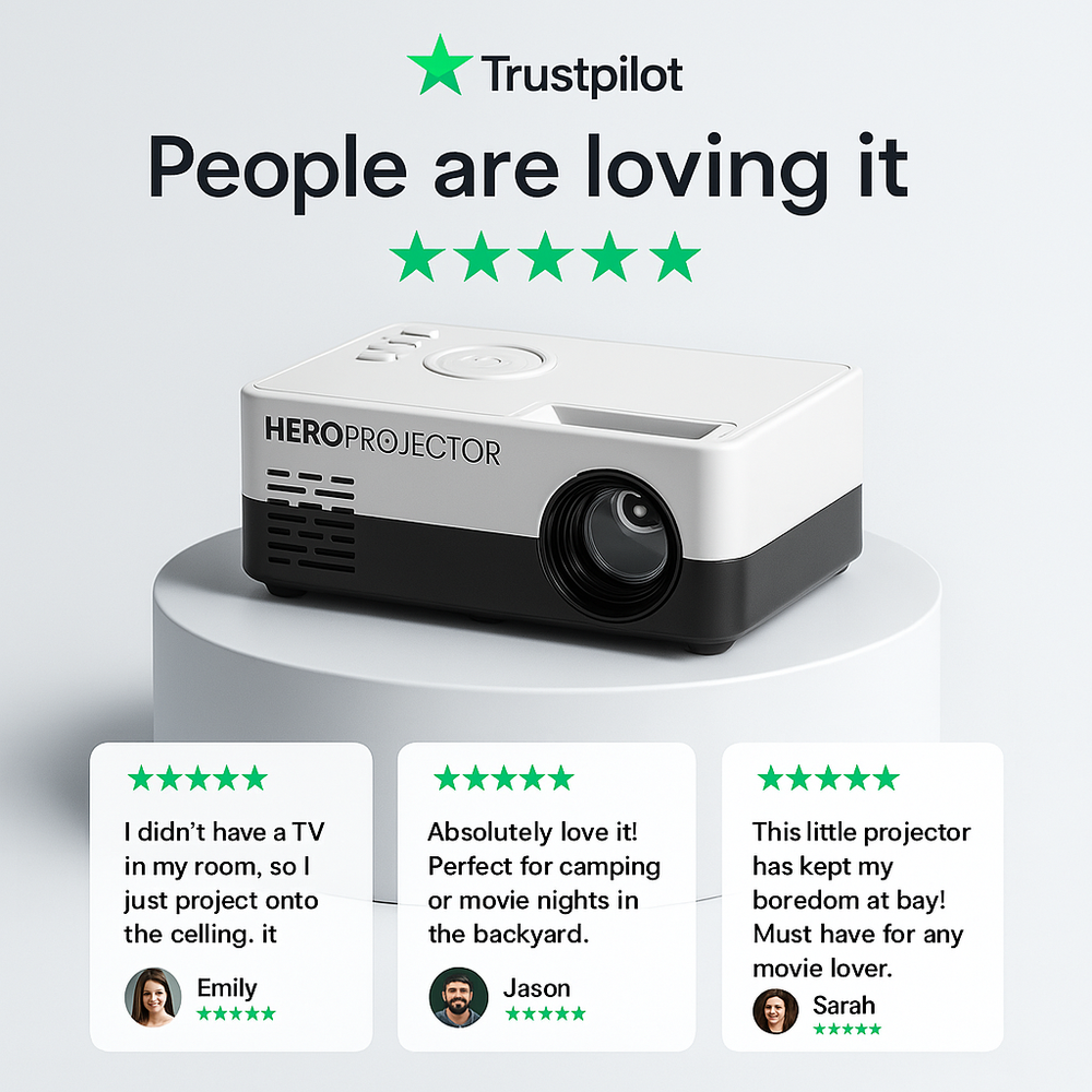 Hero MiniProjector™️ – Hero Projectors